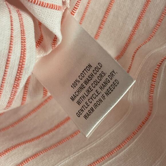 UNTUCKit Women's Durfort Pullover Tunic Pink and White Stripe Size 4 NWT - Picture 6 of 8